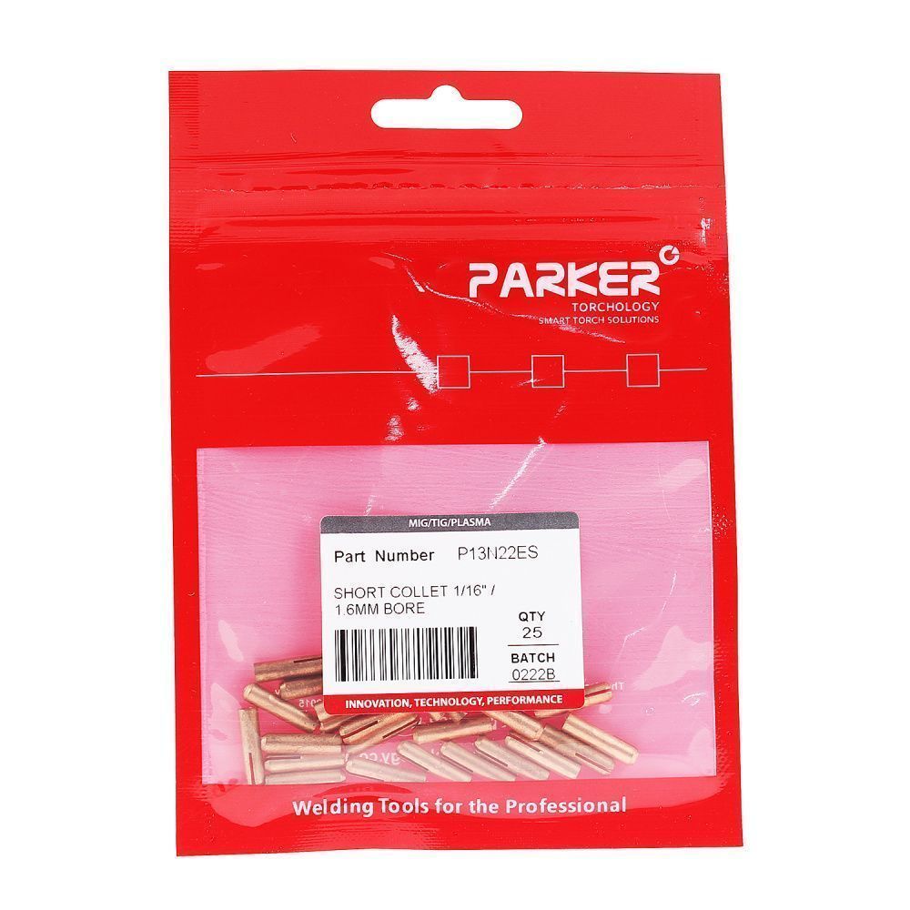 P13N22ES Parker Short collet 1.6mm bore (parker)