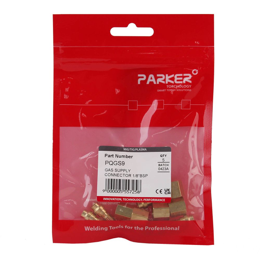 PQGS9 Гайка 1-8 на газ серии ONE TIG для SGT (pack)