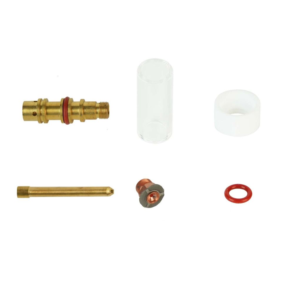 PGS171826P-16 Набор расходных частей Parker с соплом из кварцевого стекла 1,6 мм для горелок SGT 17 / 18 / 26 (TIG)