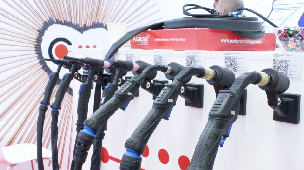 Горелки Parker Arc на выставке Металлообработка-2023.JPG.JPG