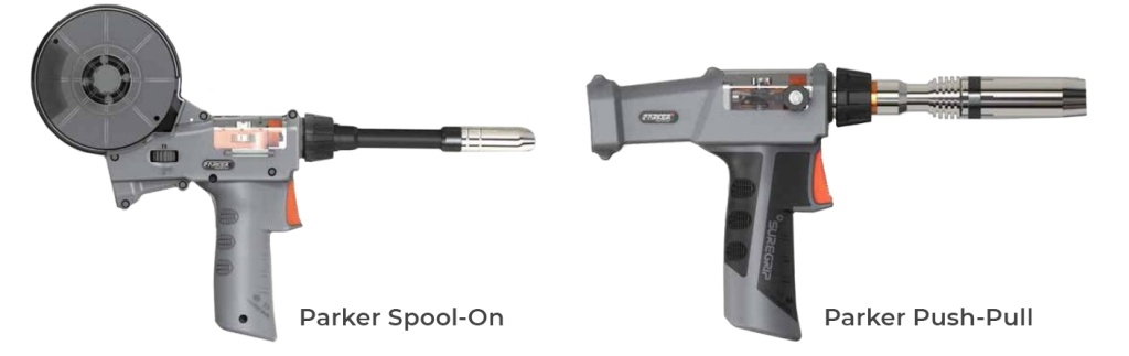 Горелки Parker Spool-On и Push-Pull.jpg Горелки Parker Spool-On и Push-Pull.jpg