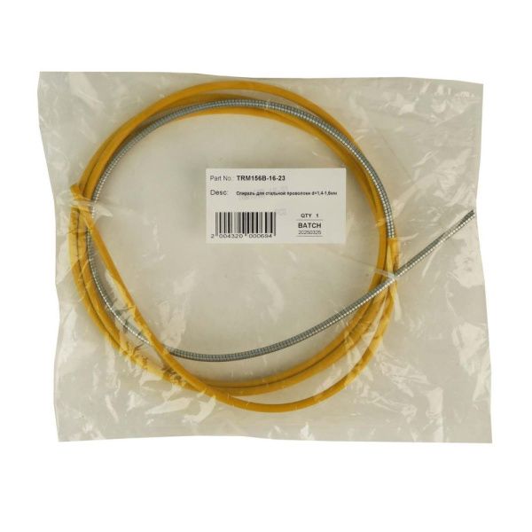 TRM156B-16-23 Подающий канал для стальной проволоки d.1,4-1,6мм. L 2,3м. (pack)