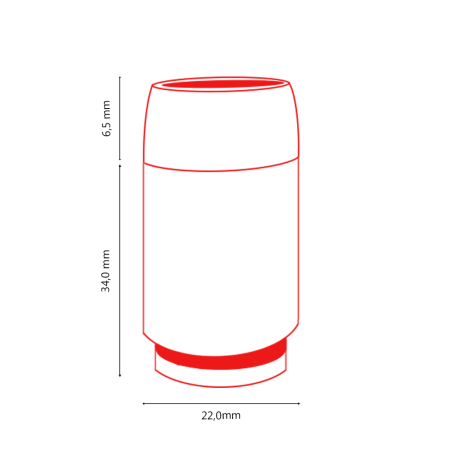 P18-180 Голова горелки Parker 180° для горелок SGT 150F / 200F / 225F (TIG)