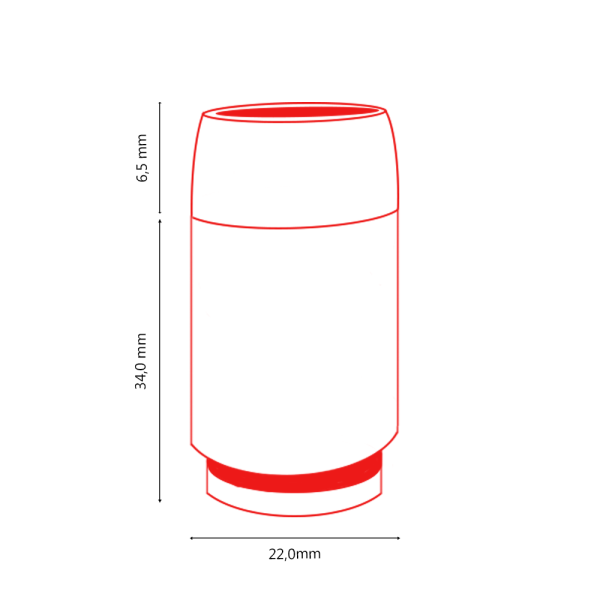 P18-180 Голова горелки Parker 180° для горелок SGT 150F / 200F / 225F (TIG)