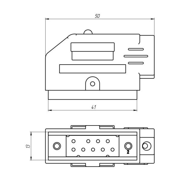 PERCP8 9-пиновая вилка Tuchel Parker под Fronius (TIG)