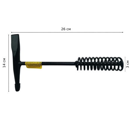 Молоток сварщика Keean с пружинной цилиндрической рукояткой