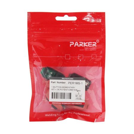 PER1MS-1 Модуль управления Parker с 1 кнопкой и вертикальным потенциометром 1К (TIG)