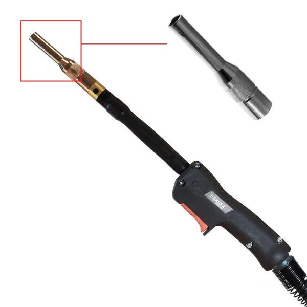 Горелка PPA350A + гусак D35001F + изолятор PPA3504 + сопло A35002L (1)