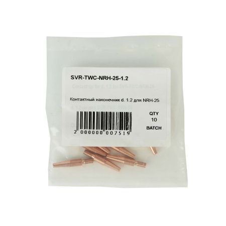 Контактный наконечник SVR 1,2 L28,0 ECu для горелки SVR TWC-250 Auto (MIG/MAG)