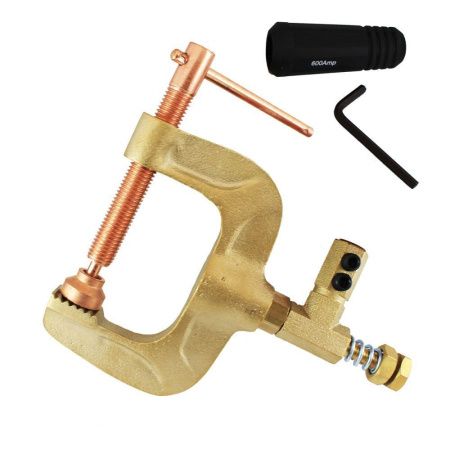 Клемма-струбцина Keean Earth Clamp 600А поворотная