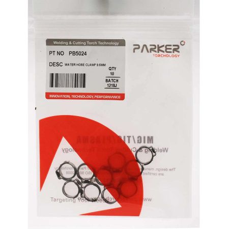PB5024 Зажим шланга подачи охлаждающей жидкости Parker
для полуавтоматических, автоматических и TIG горелок с жидкостным охлаждением (MIG/MAG)