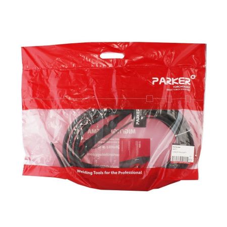 Сварочная аргонодуговая горелка Parker SGT 17 с 5-пиновым разъёмом EWM, Lorch, Lincoln, разъёмом с резьбой 1/4" BSP и системой One TIG 8 метров для TIG сварки в среде аргона