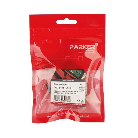 PER1MT-10H Модуль управления Parker с фиксируемой 1 кнопкой и горизонтальным потенциометром 10К (TIG)