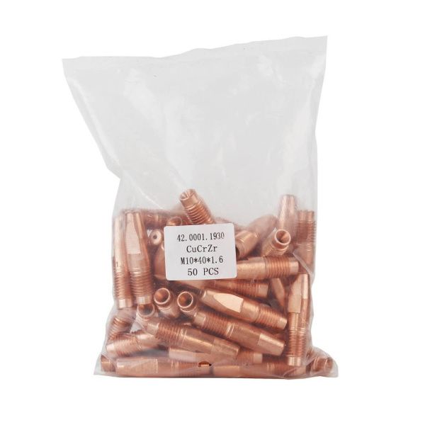 SVR-TIP-CU-CR-ZR-М10-40-1,6-50 Контактный наконечник CuCrZr М10401,6 (уп. 50 шт) (pack)
