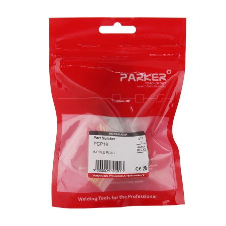 PCP18 8-пиновая вилка Tuchel Parker под EWM / Fronius (TIG)