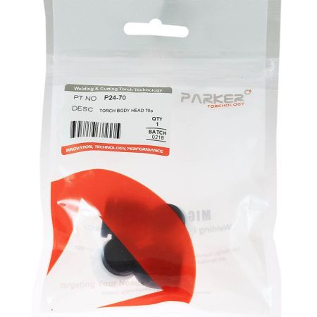 P24-70 Голова горелки Parker 70° для горелок SGT 150F / 200F / 225F (TIG)