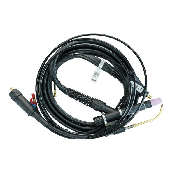 Сварочная автоматическая аргонодуговая горелка Arc CWT5WA с подачей холодной проволоки 4 метра для TIG сварки в среде аргона