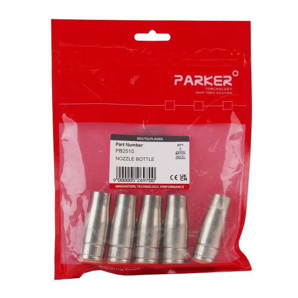 PB2510 Сопло газовое Parker бутылочное 14,5 мм для горелок SGB 250A / SGF 250A / SB 250A Auto (MIG/MAG)