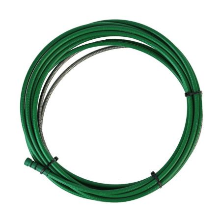 AM6SL-20-50 Направляющий канал Arc 2,0 мм 5 метров (стальная спираль с литым ниппелем в зелёной оплётке) (MIG/MAG)