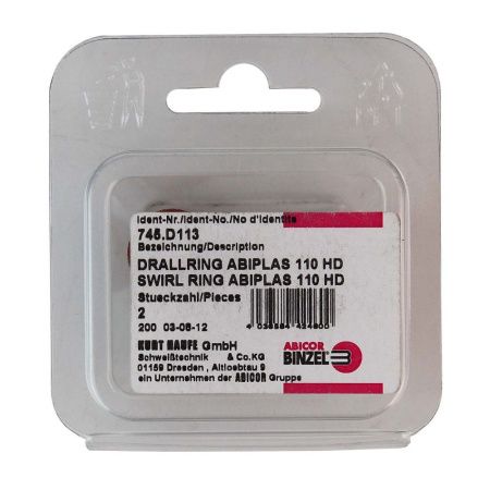 745.D113 Завихритель 90-110А Abicor Binzel для плазменного резака ABIPLAS CUT 110, 110 MT