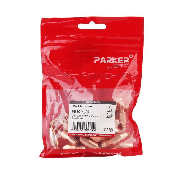 PB4014-20 Контактный наконечник M8-30-2,0 мм ECU (pack)