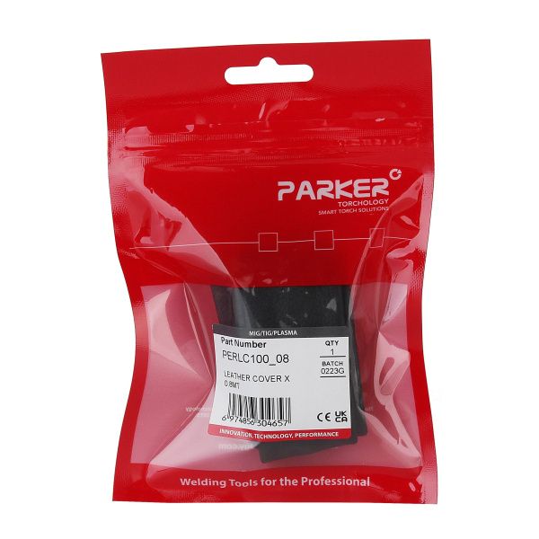 PERLC100-08 Кожаная оплётка Parker 0,8 метров для аргонодуговых горелок (TIG)