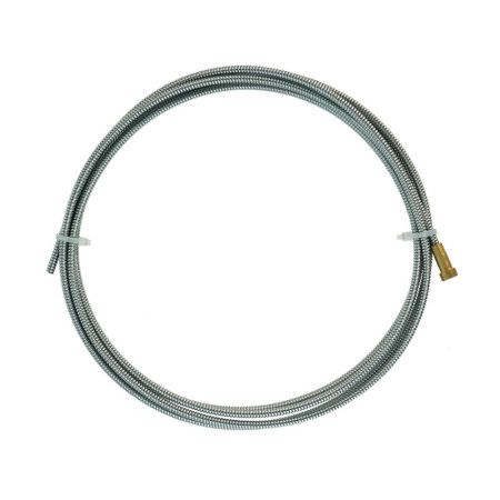 TRM152B-08-23 Направляющий канал TRM 0,8-0,9 мм 2 метра (стальная спираль с латунным ниппелем без оплётки)