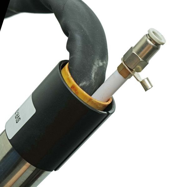 Сварочная аргонодуговая горелка SVR TWC-300 Auto для наплавки с длиной рукоятки 0,6 м, поворотной головой 2 метра для TIG сварки в среде аргона