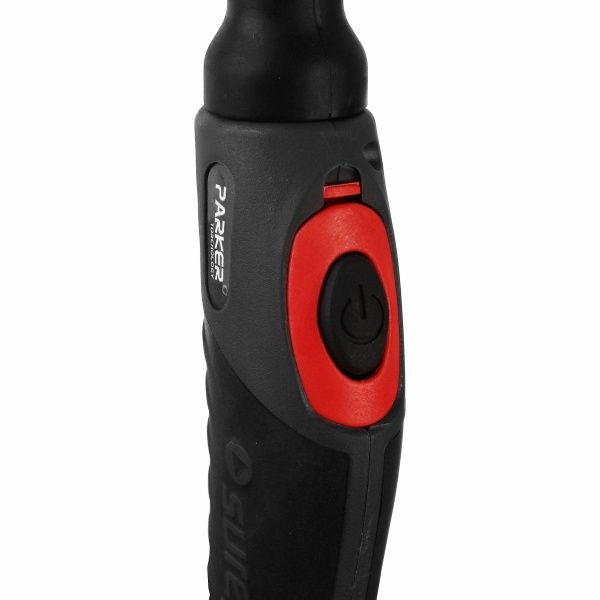 Сварочная аргонодуговая горелка Parker SGT 26FX с гибким гусаком, 5-пиновым разъёмом EWM, Lorch, Lincoln, резьбой 1/4 BSP и системой One TIG 8 метров для TIG сварки в среде аргона