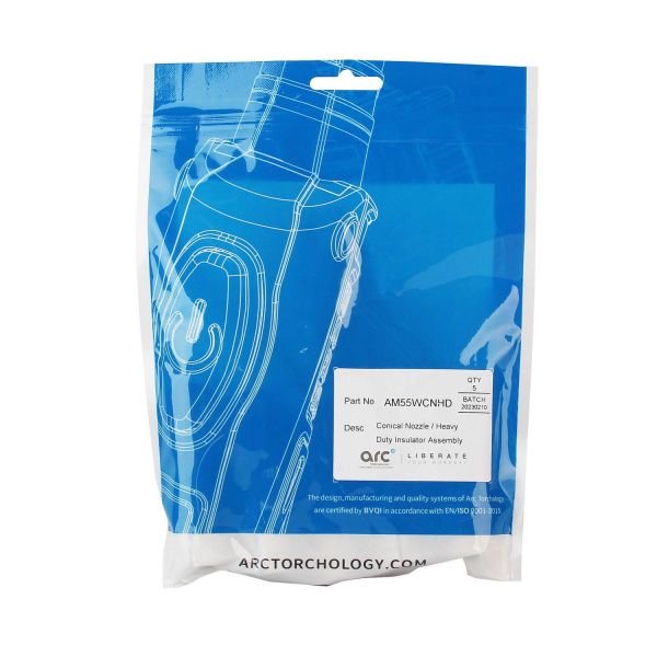 AM55WCNHD Сопло газовое Arc коническое медное особой стойкости 15 мм для полуавтоматической горелки M55W (MIG/MAG)