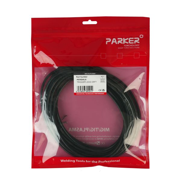 PERSWL8 Провода управления Parker 8 метров для аргонодуговых горелок (TIG)