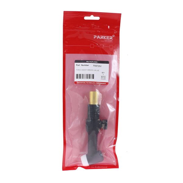 PWP26V Гусак Parker 70° вентильный для аргонодуговой горелки SGT 26 (TIG)