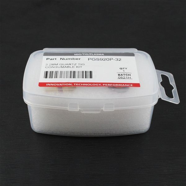 PGS920P-32 Arc 3.2mm quartz TIG consumable kit (pack)