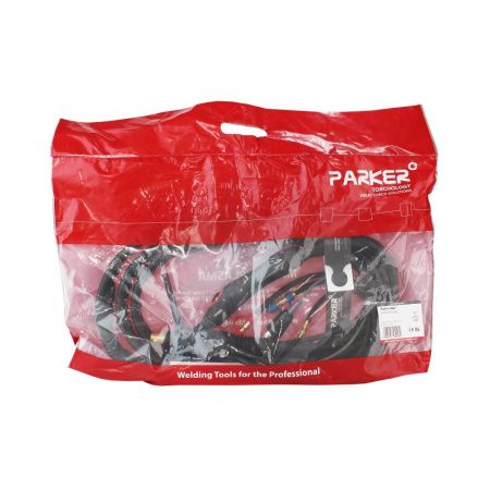 Сварочная аргонодуговая горелка Parker SGT 18FX с гибким гусаком, резьбой 1/4 BSP и системой One TIG 8 метров для TIG сварки в среде аргона