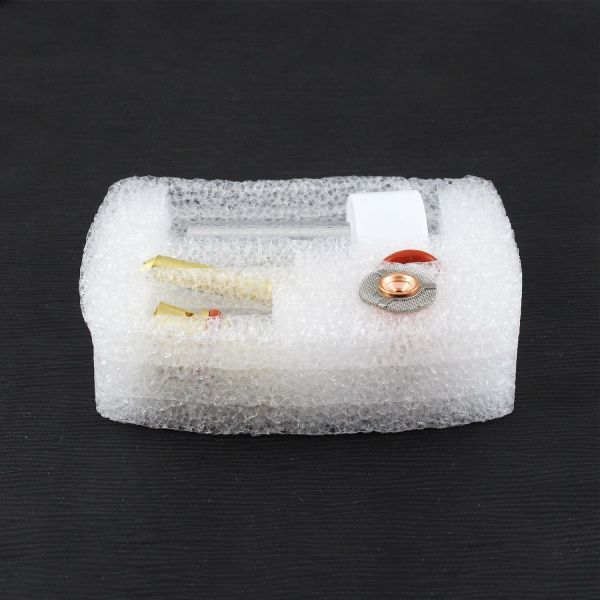 PGS171826P-16S Набор расходных частей Parker с соплом из кварцевого стекла (укороченный) 1,6 мм для горелок SGT 17 / 18 / 26 (TIG)