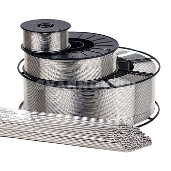 Сварочная проволока Alumat d 0,8 мм алюминиевая (AlSi5, 4043) 2 кг