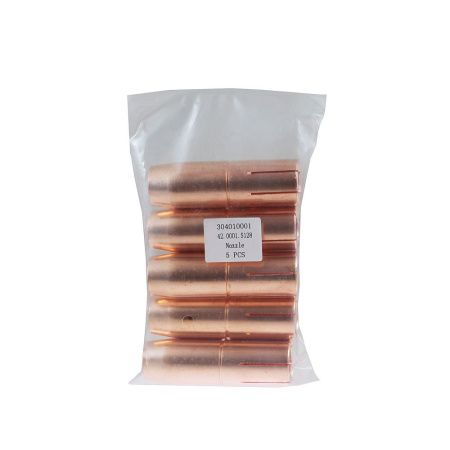 Сопло газовое SVR коническое медное 17 мм для полуавтоматических горелок Fronius AL 4000 / AW 5000 (42.0001.5128)  (MIG/MAG)