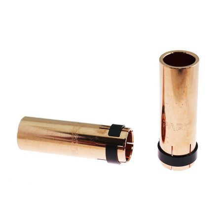 PB5027 Сопло газовое Parker цилиндрическое медное 19 мм для горелок SGB 380A / 401W / 501W / 555W / SB 501W Auto (MIG/MAG)