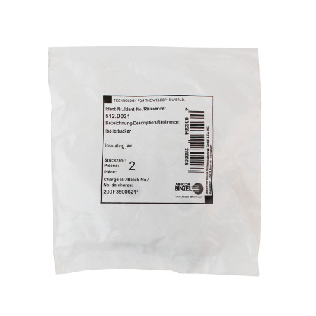 Изоляционная накладка Abicor Binzel для электрододержателей DE-2300 / DE-2300K