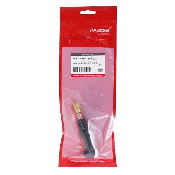 PWP9FX Гусак Parker 70° гибкий для аргонодуговой горелки SGT 9 (TIG)