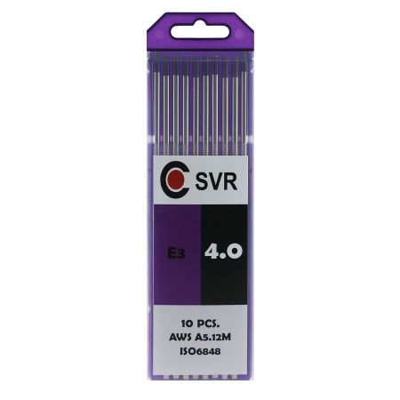 Электрод вольфрамовый SVR E3 лиловый 4,0 мм