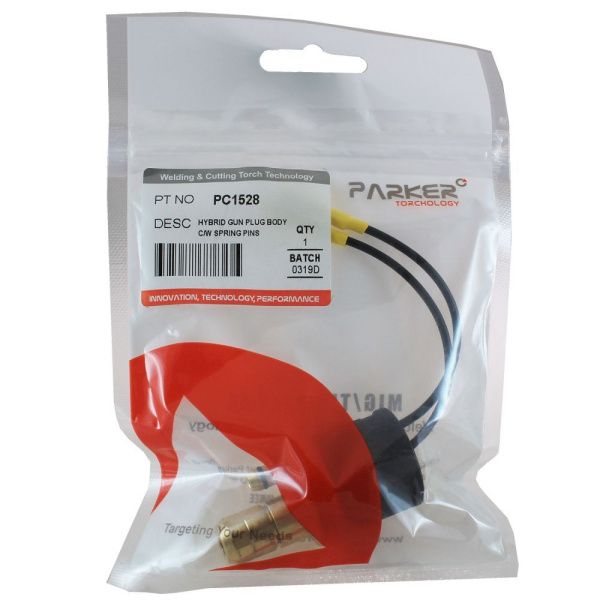 PC1528 Parker Hybrid gun plug body c-w spring pins pack