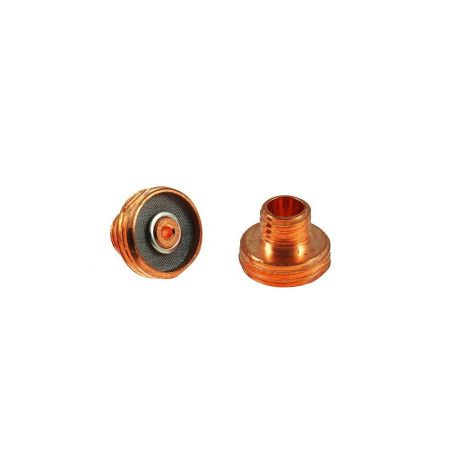 P45V43ES Держатель цанги Parker с короткой газовой линзой 1,6x10,4 мм (TIG)