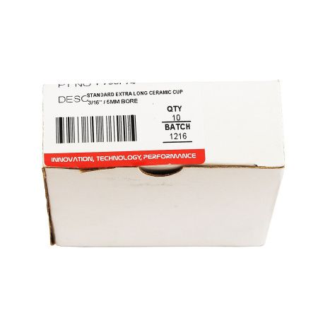 P796F74 Сопло Parker керамическое экстраудлинённое №3XL 5,0x68,0 мм (TIG)