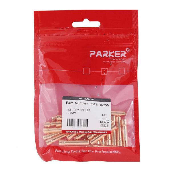 PSTB13N23M Цанга Parker укороченная для газовой линзы 3,0x30,5 мм (TIG)