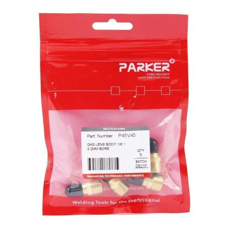 P45V45 Держатель цанги Parker с газовой линзой 3,2x22,0 мм (TIG)