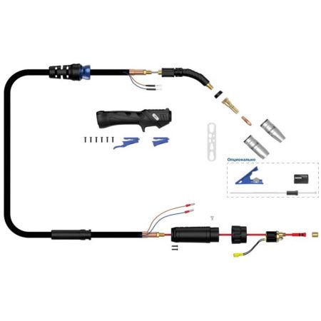 Сварочная полуавтоматическая горелка Arc M2 5 метров (MIG/MAG)