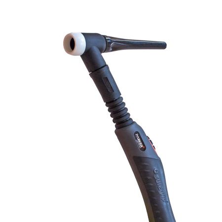 Сварочная аргонодуговая горелка Parker SGT 225F с гибким гусаком, головой SGT 18, разъёмом с резьбой 1/4 BSP и системой One TIG 4 метра для TIG сварки в среде аргона