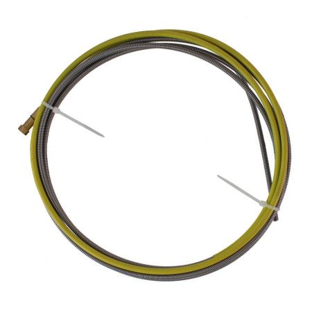 SVR-44-3545-15-3 Направляющий канал SVR 1,2-1,6 мм 3 метра (стальная спираль с латунным ниппелем в жёлтой оплётке) (MIG/MAG)