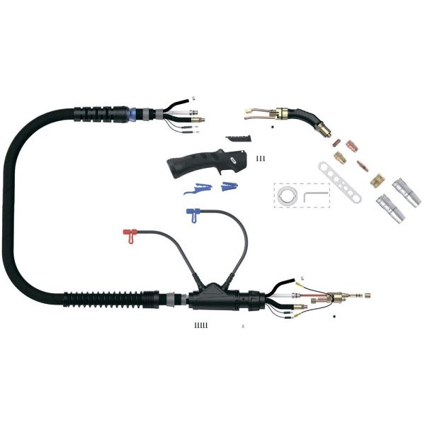 Сварочная горелка Arc M6W (explosive view)